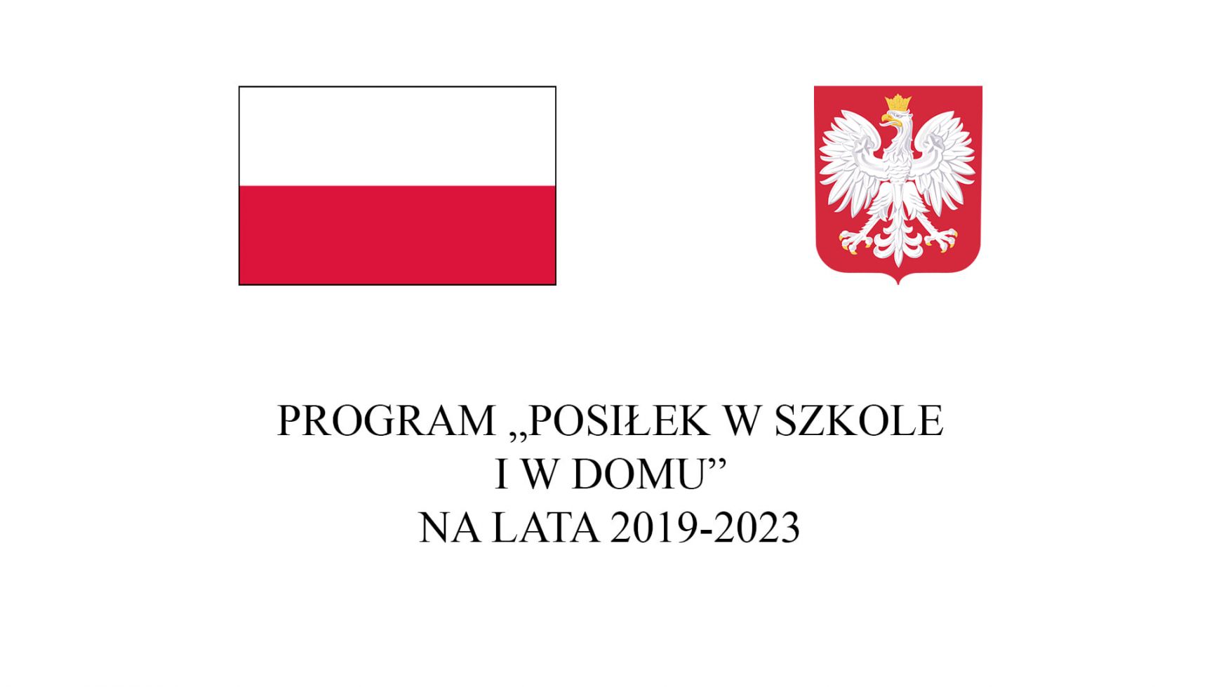 Rządowy Program „posiłek W Szkole I W Domu” Na Lata 2019 2023 Gmina Stanin 7344