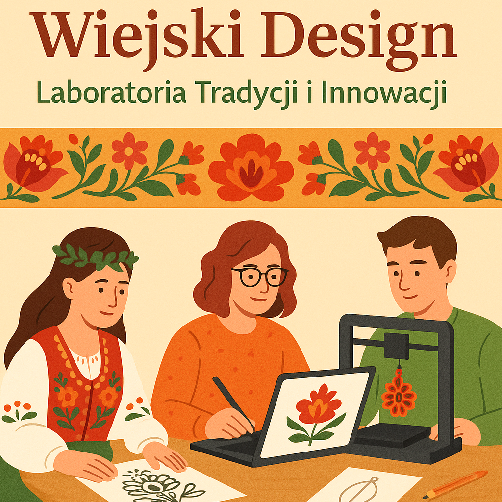 Zaproszenie do projektu „Wiejski Design” – połączmy tradycję z nowoczesnością!