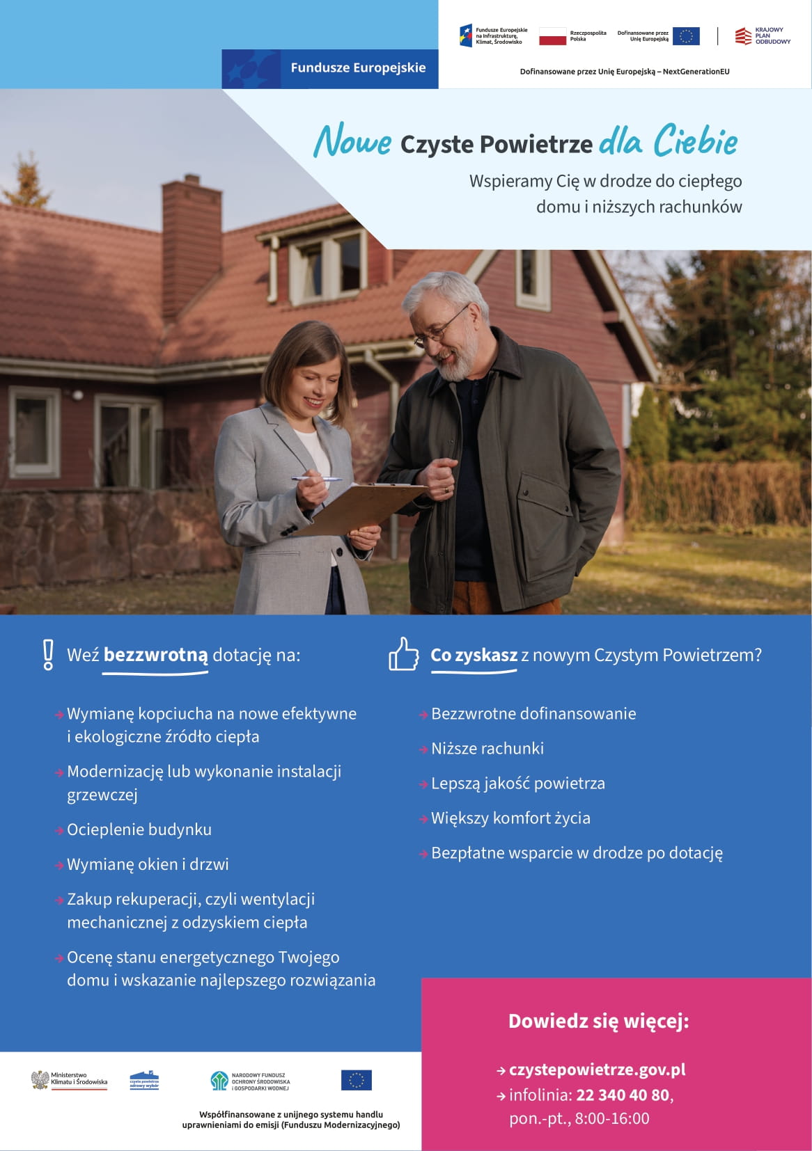 Informacja dotycząca programu „Czyste Powietrze”
