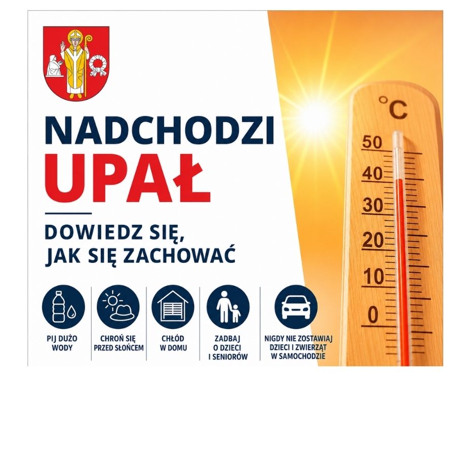 Nadchodzi upał. Dowiedz się, jak się zachować
